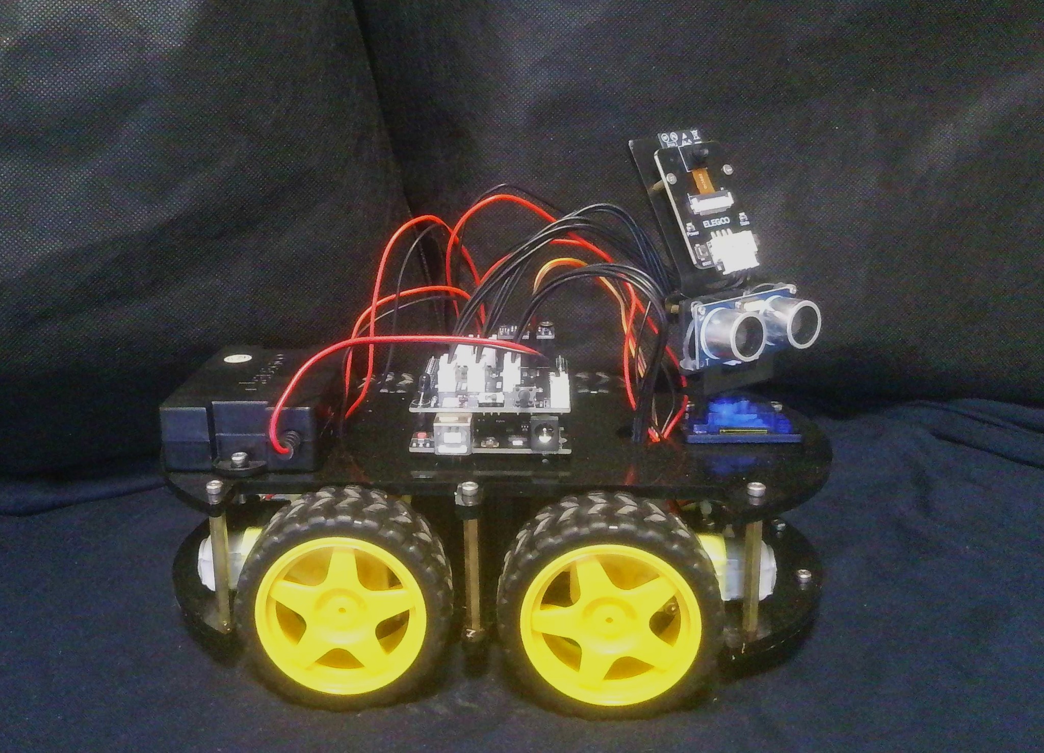 Wi-Fi RC car project